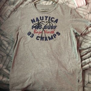 grey Nautica tee *PRICES ARE NEGOTIABLE*